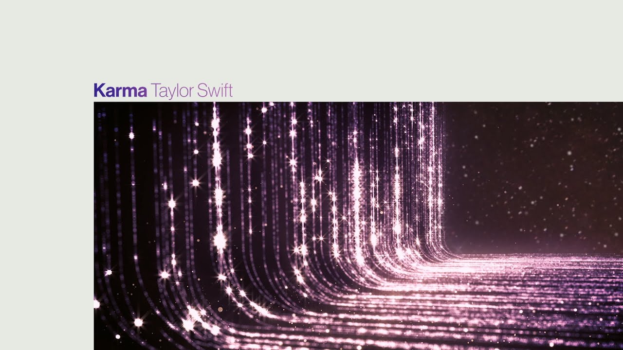 Taylor Swift - Karma (Lyric Video)