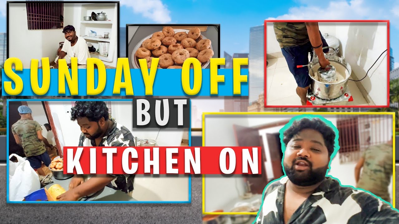 Sunday Off? Nahi! Kitchen Mein Kaam Jari Hai