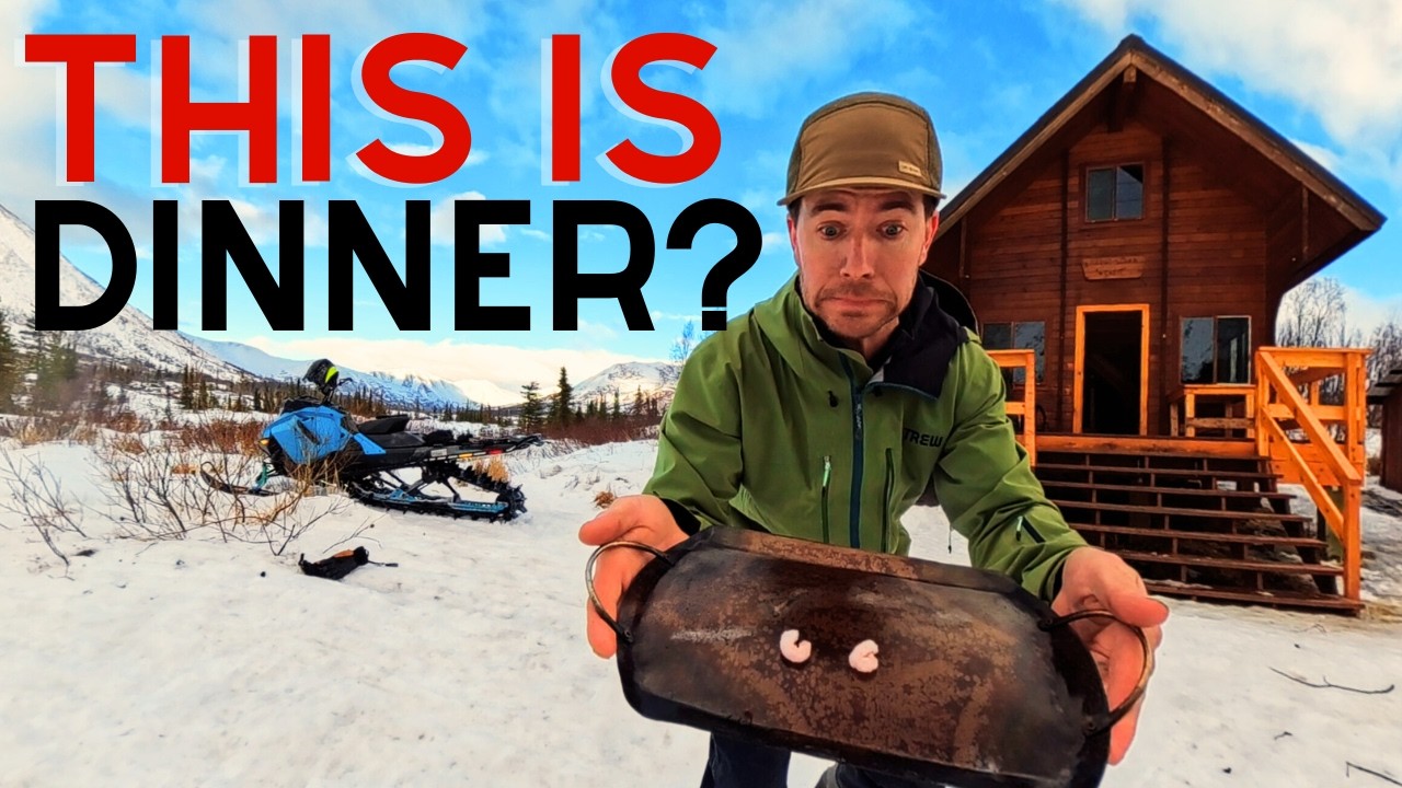 No Food. No Backup. Alaska Winter Cabin Survival