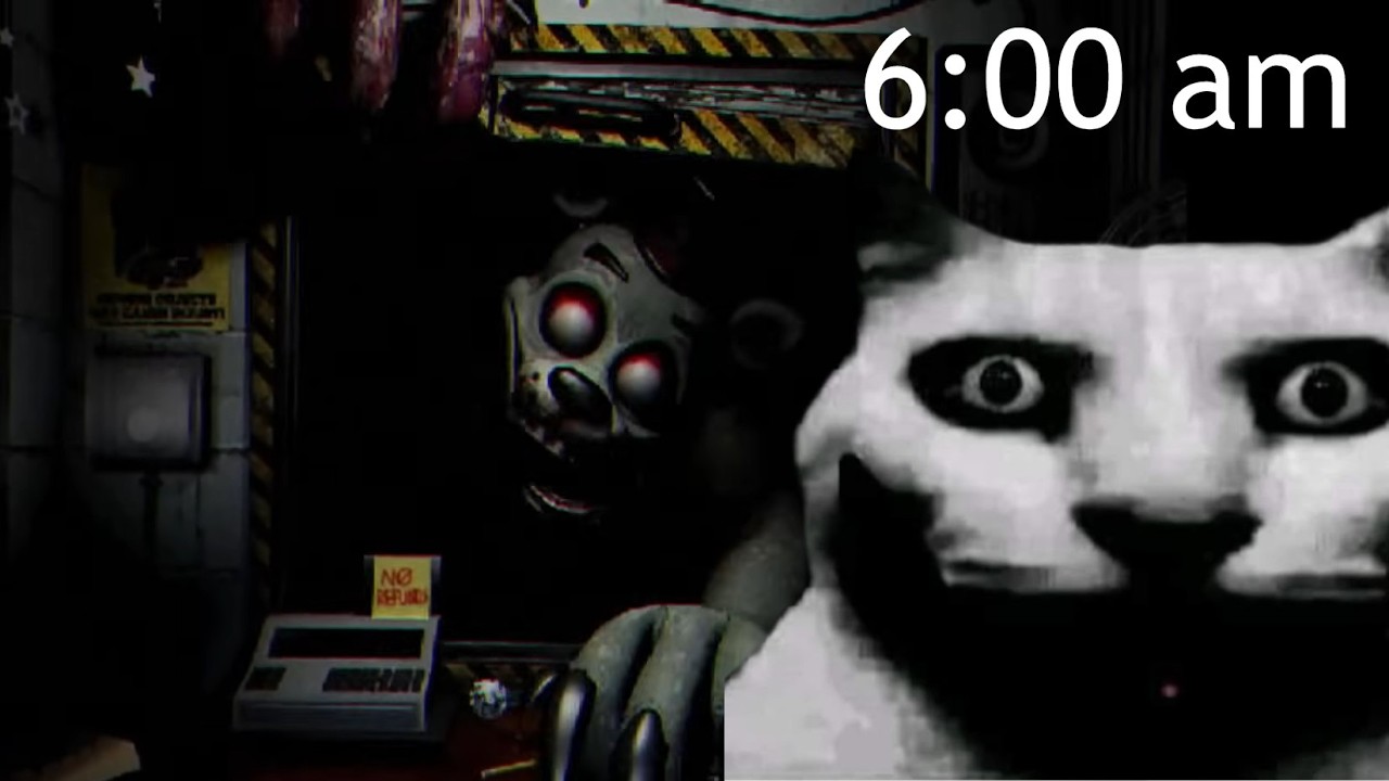 NO SE PUEDE GANAR EN ESTE FNAF | Graveyard Shift at Freddy´s