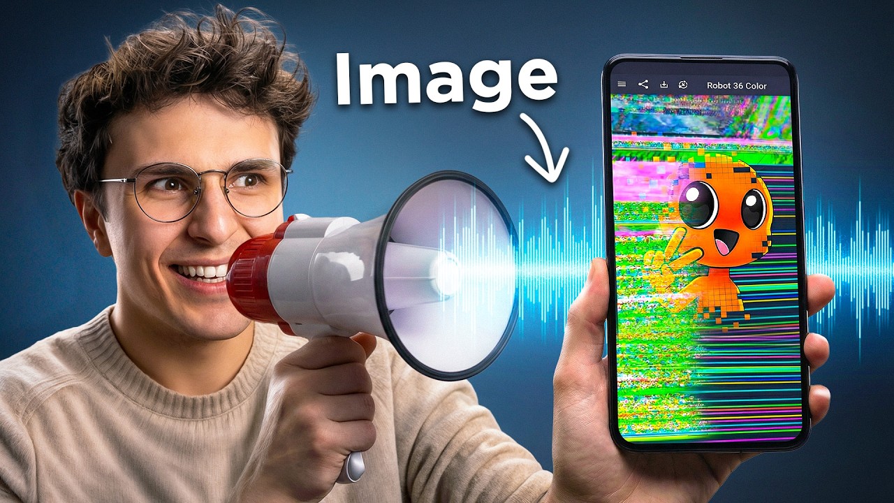J'ai transformé du SON en IMAGE (c'est trop stylé)