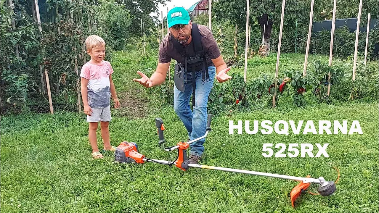 JUNGLĂ ÎN GRĂDINĂ după 2 săptămâni de vacanță. MOTOCOASA HUSQVARNA 525RX