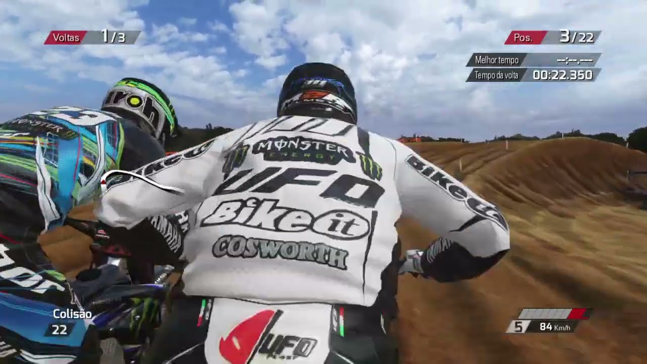 Ganhado  em 1lugar no motocross