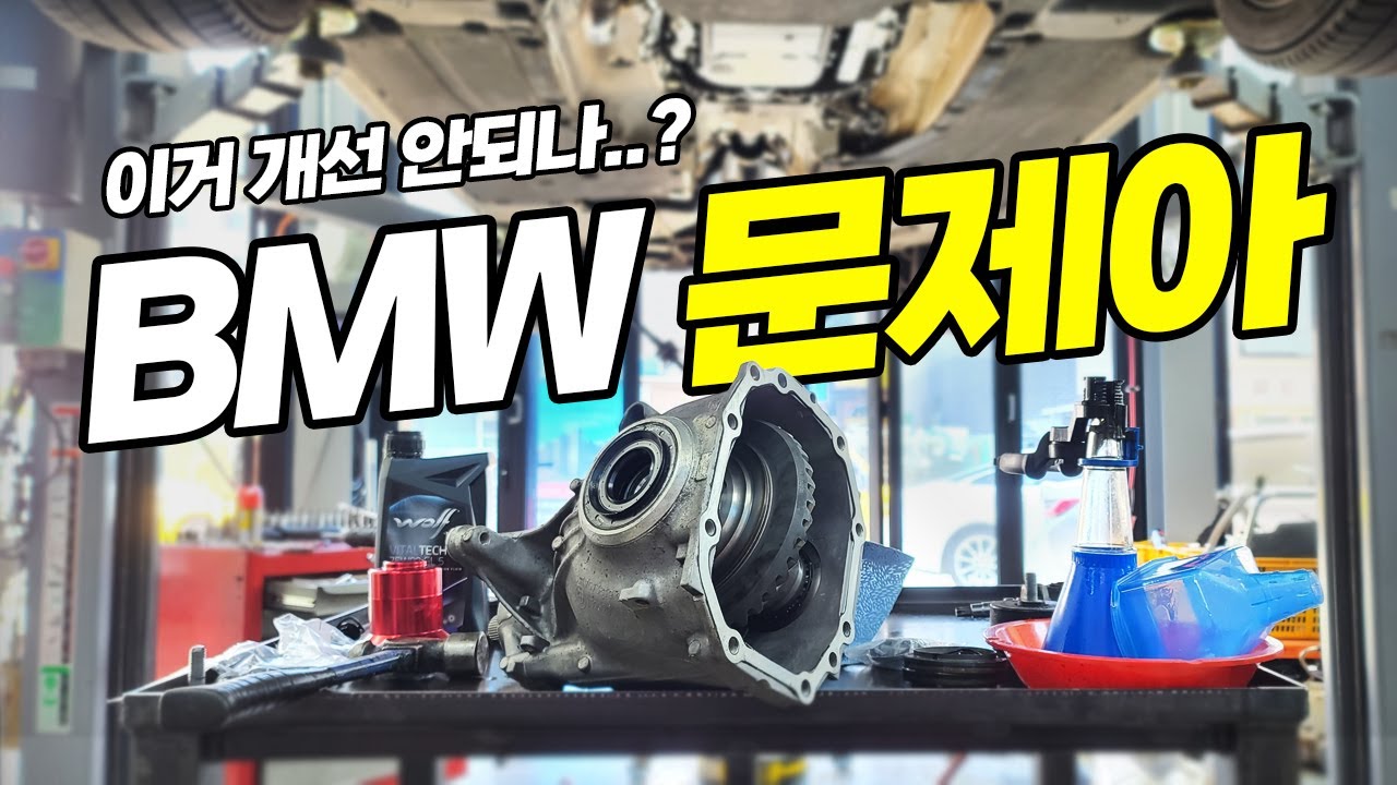 BMW 문제아! 이거 개선 안되나요..? 520d 디퍼런셜 데후