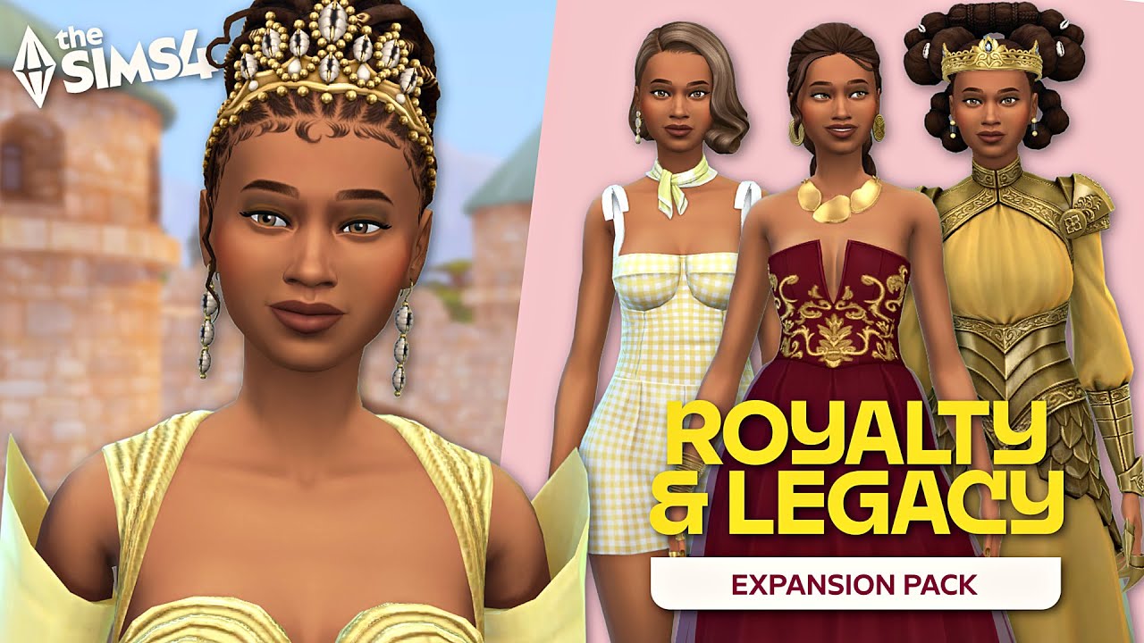 EVERY NEW CAS ITEM 👑✨ | Sims 4 Royalty & Legacy Create A Sim