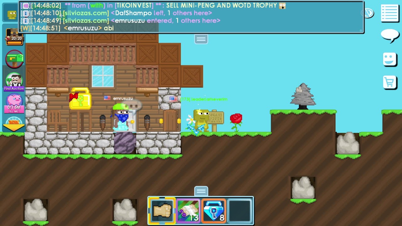 Growtopia tayfa Leftteyiz / Çekiliş / Tayfapam6