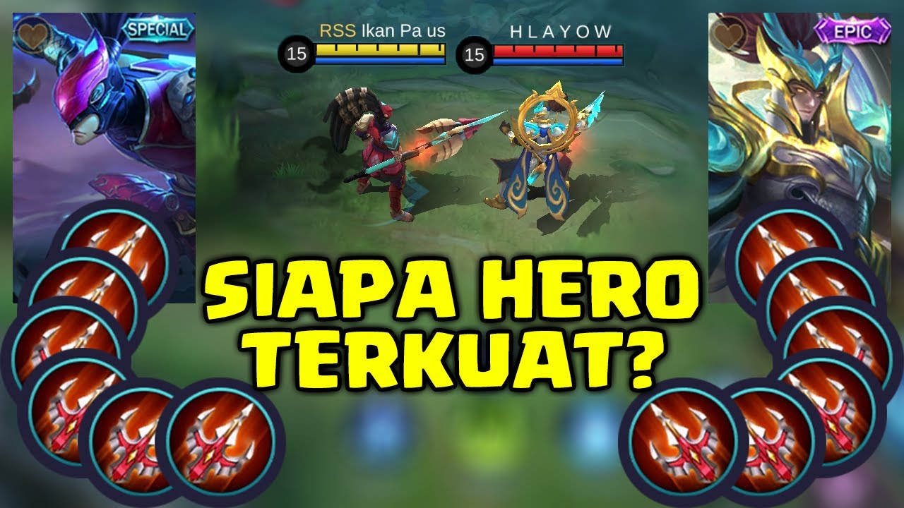 ALPHA VS ZILONG - SIAPA HERO TERKUAT SAAT INI?