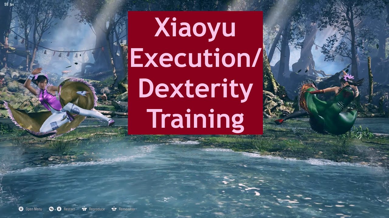 Tekken 8: I'll make a Phoenix out of you!(Xiaoyu execution exercises: movement, feints, iws2 etc.)