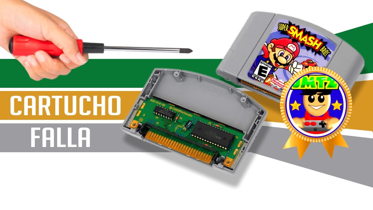 COMO REPARAR CASSETTE DE NINTENDO 64