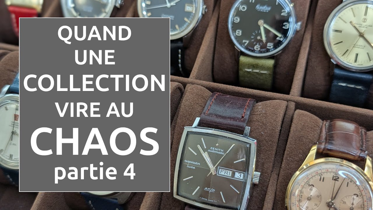 Revue de Collection partie 4 - Vintage - Omega, Zenith, Seiko, Tissot, Hamilton, Mido, Alpina etc...