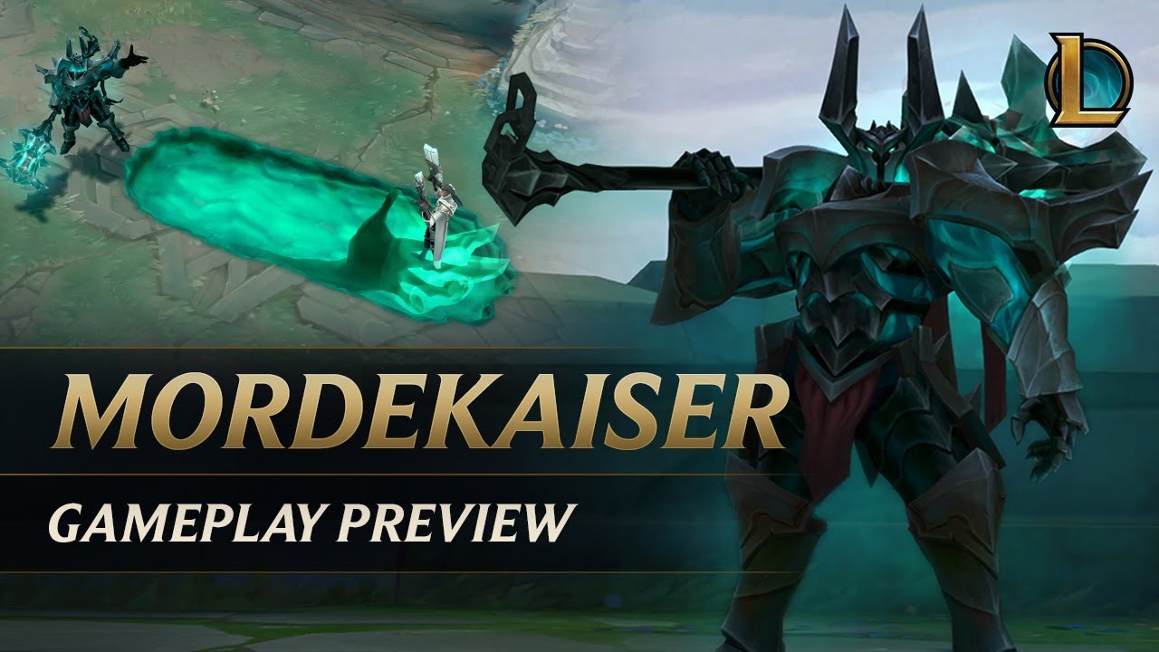 Mordekaiser Gameplay Preview | League of Legends (PEGI)
