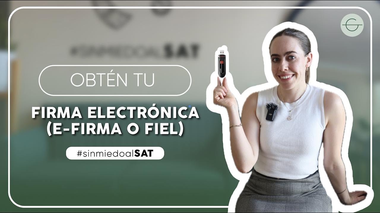 ¿Cómo sacar tu Firma electrónica ?  [TUTORIAL 2025]