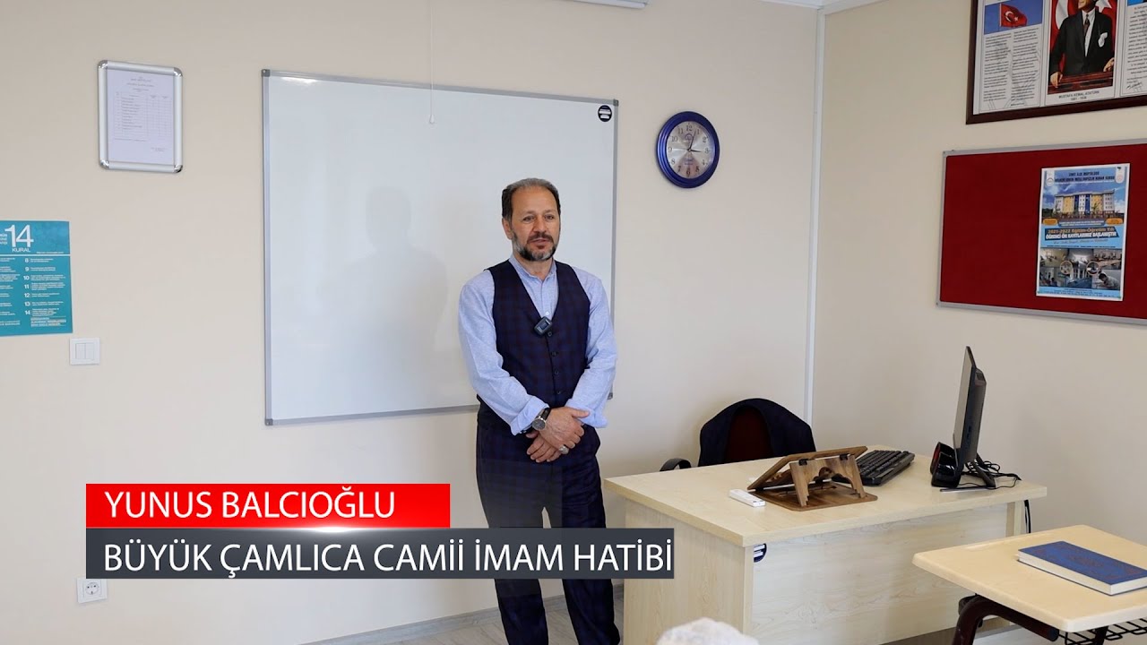 Büyük Çamlıca Camii İmam Hatibi Yunus Balcıoğlu Hafızlarımızla
