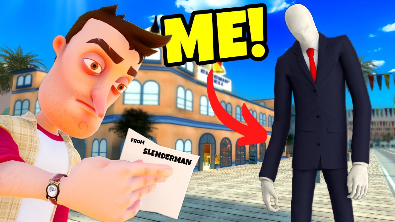 I Became SLENDERMAN and Played Hide and Seek on a Pier in Gmod! (Garry's Mod)