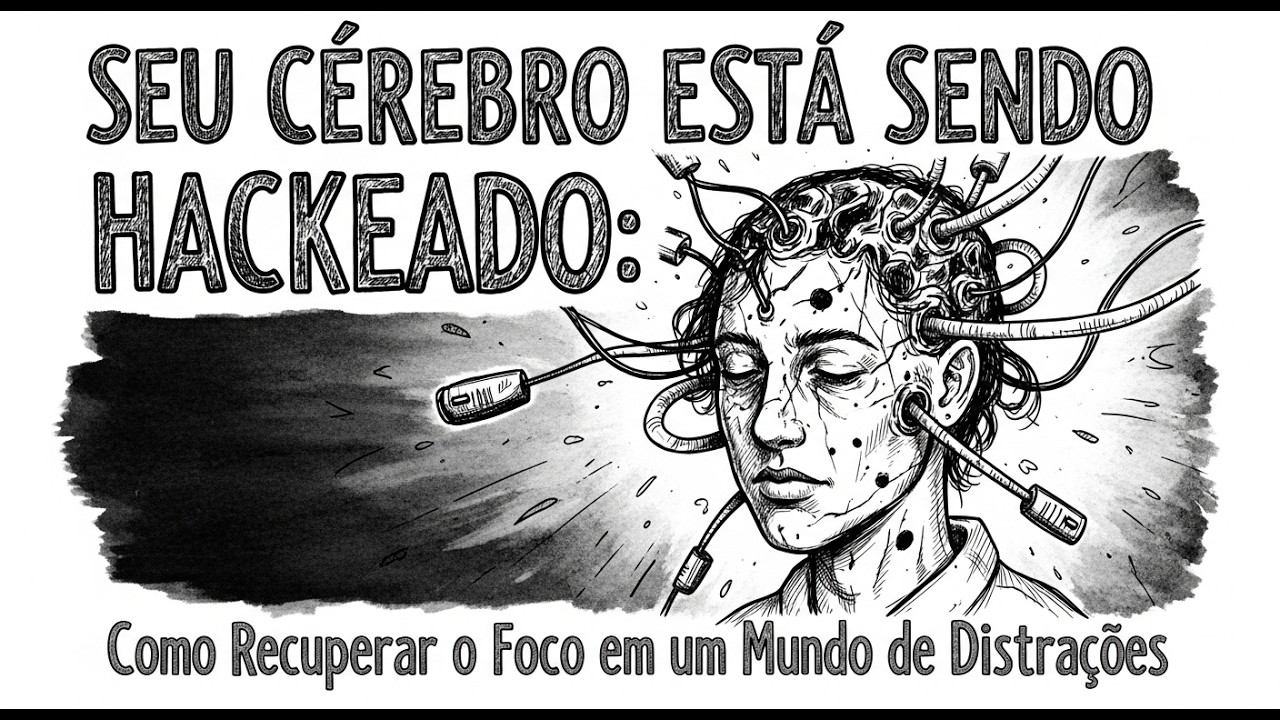 Seu Cérebro Está Sendo Hackeado: Como Recuperar Seu Foco Em Um Mundo De Distrações