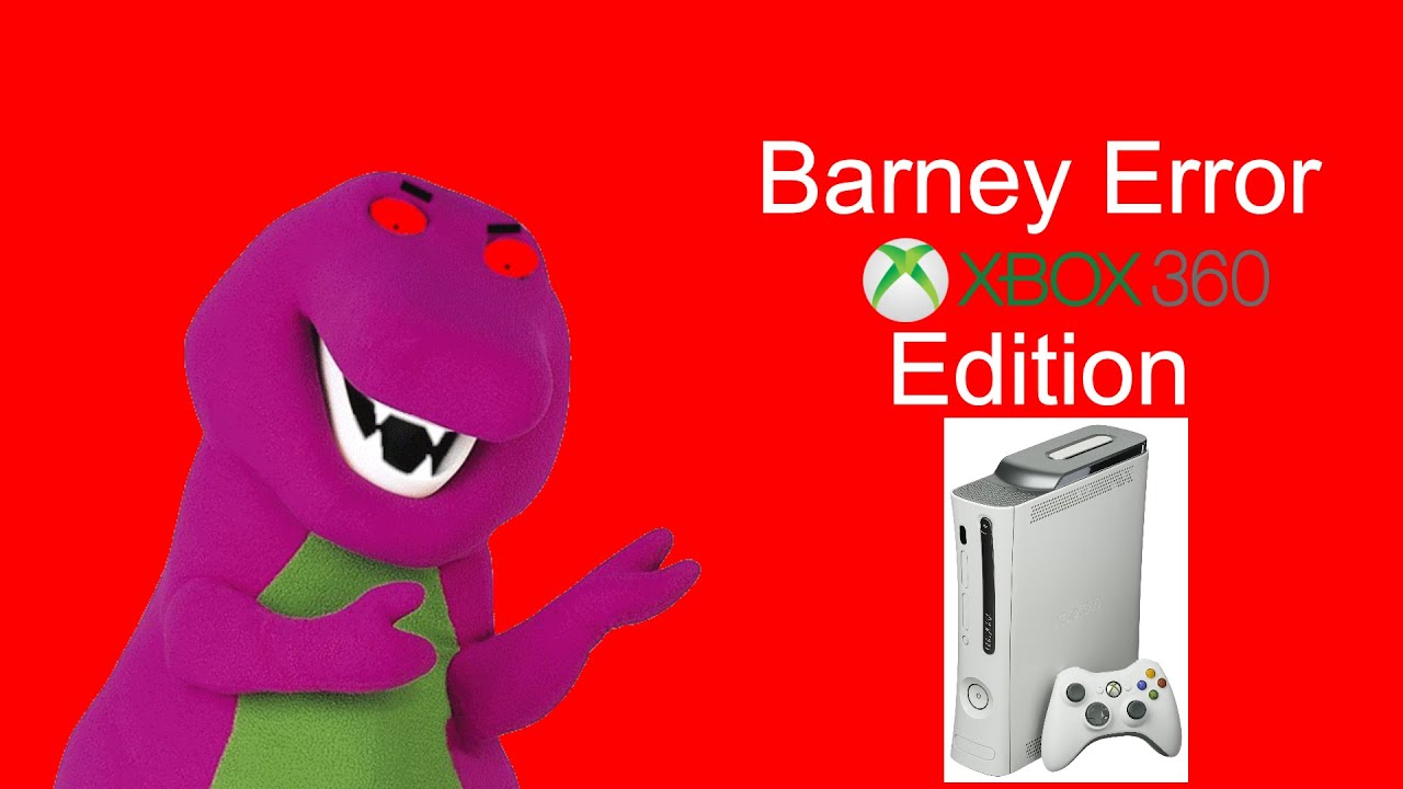 Barney Error XBOX 360 Edition