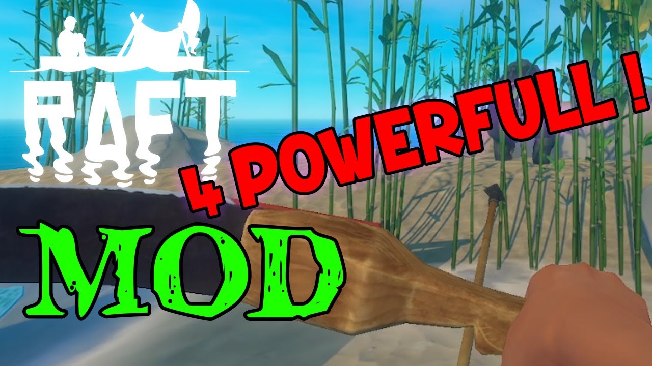 Raft BEST MODS! 4 new mods and how to install them