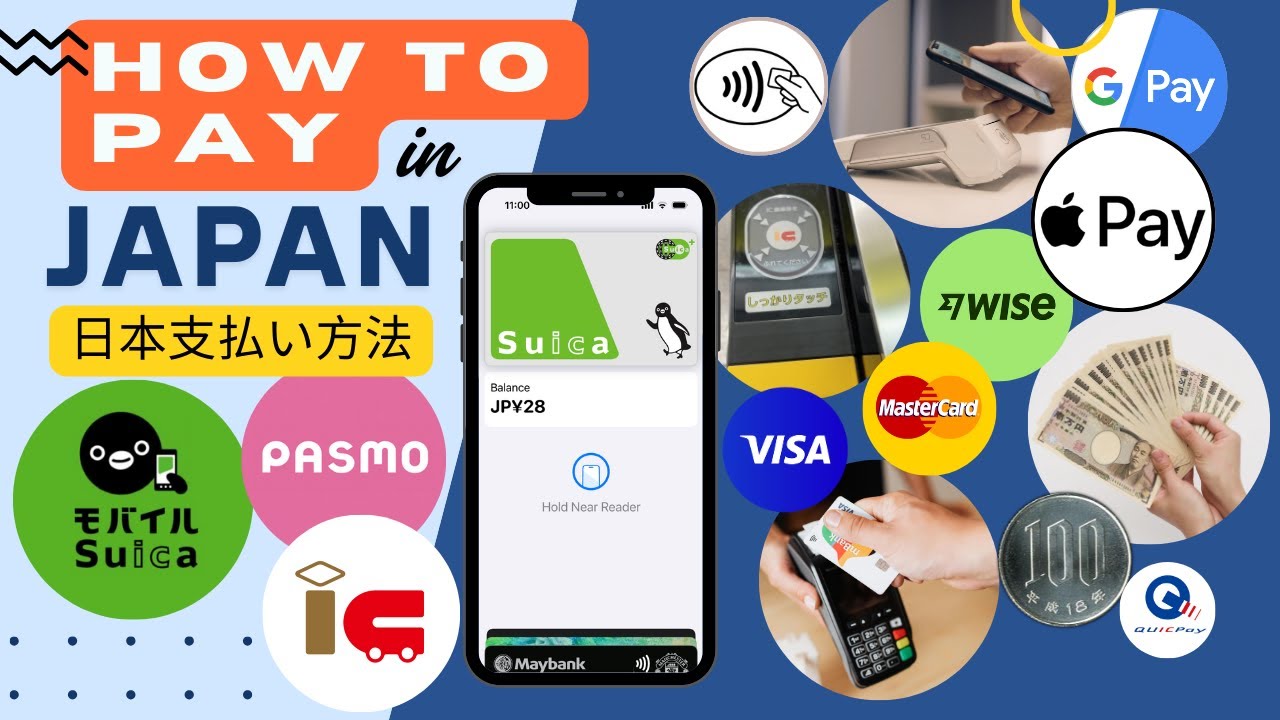 How to Pay in Japan - IC, Credit, Debit Card, Cash, Apple Pay (EMV Contactless), Wise