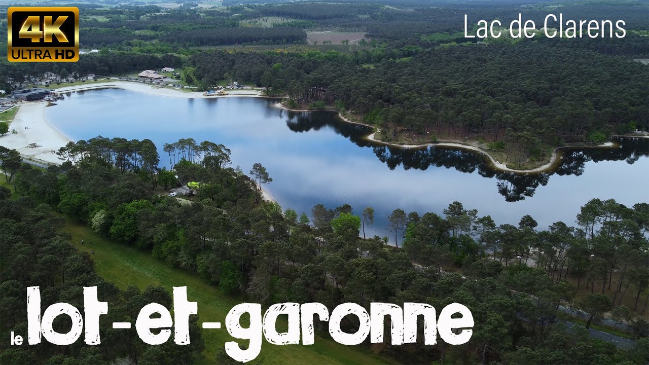 VUES DE FRANCE - Drone 4K - Lac de Clarens