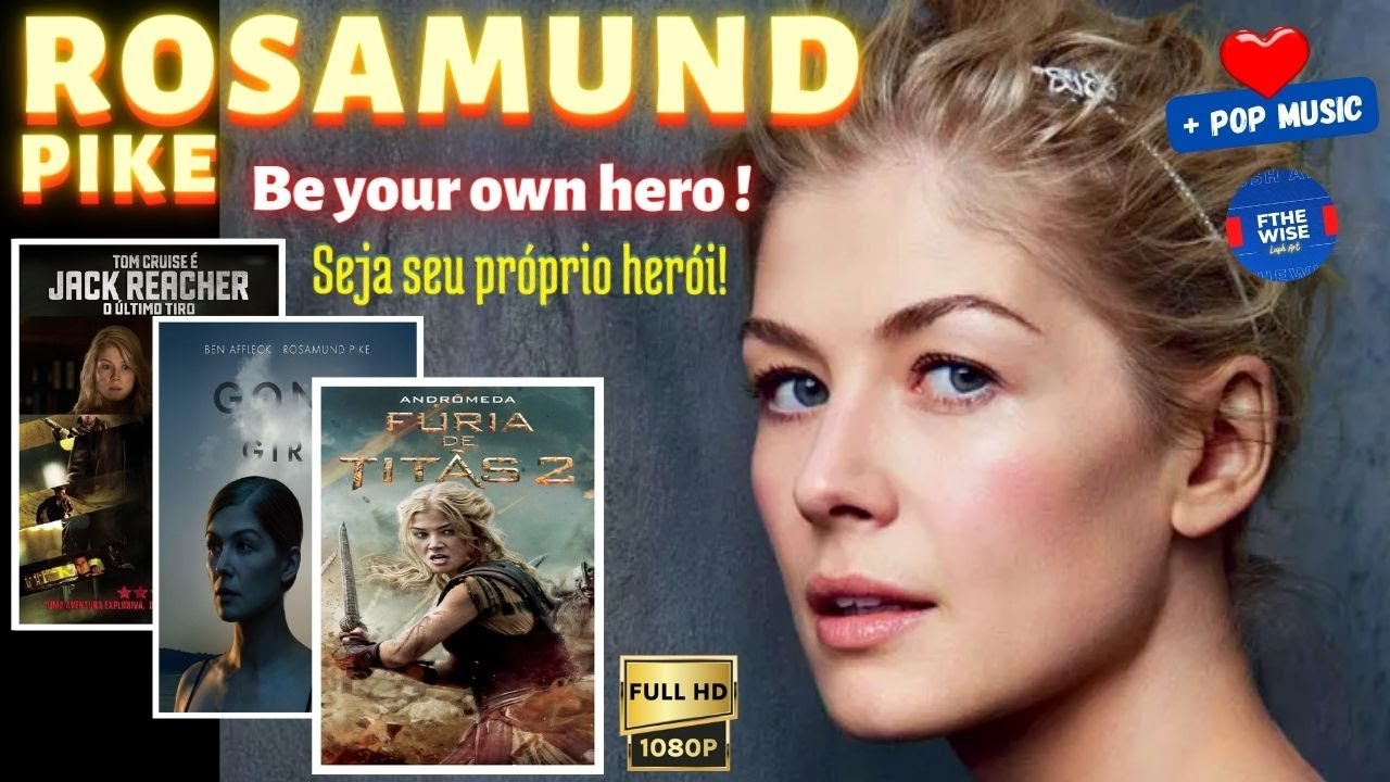 ROSAMUND PIKE (LINDA, TALENTOSA, ATUAÇÃO INCRÍVEL, MELHORES CENAS, MÚSICA POP)