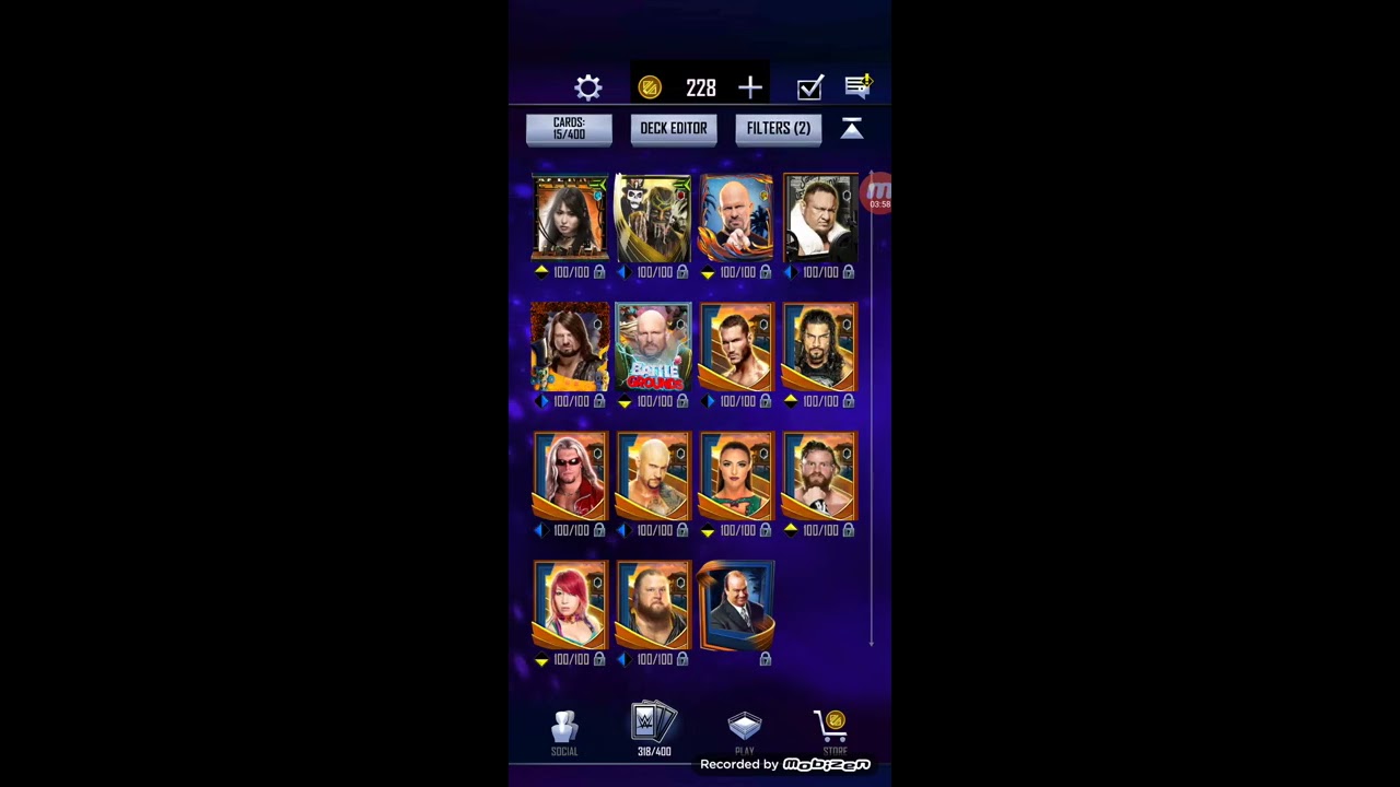 BIO-MECHANICAL FREEBIE! Bio-Mechanical Fusion! Gobbedly Gooker Fusion! WWE SuperCard!