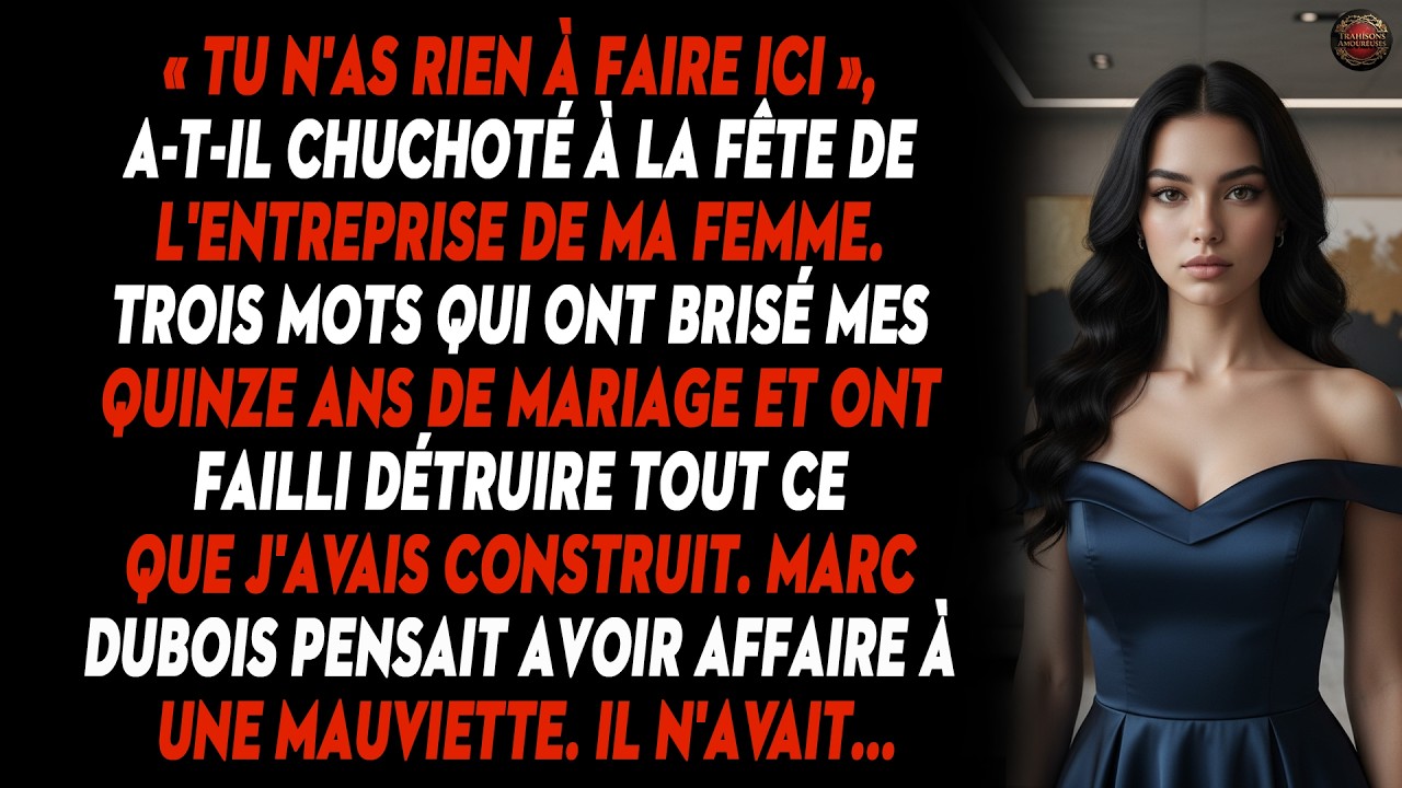 À La Fête De L'entreprise De Ma Femme, Son Collègue M'a Provoqué, Il N'avait Aucune Idée À Qui Il...