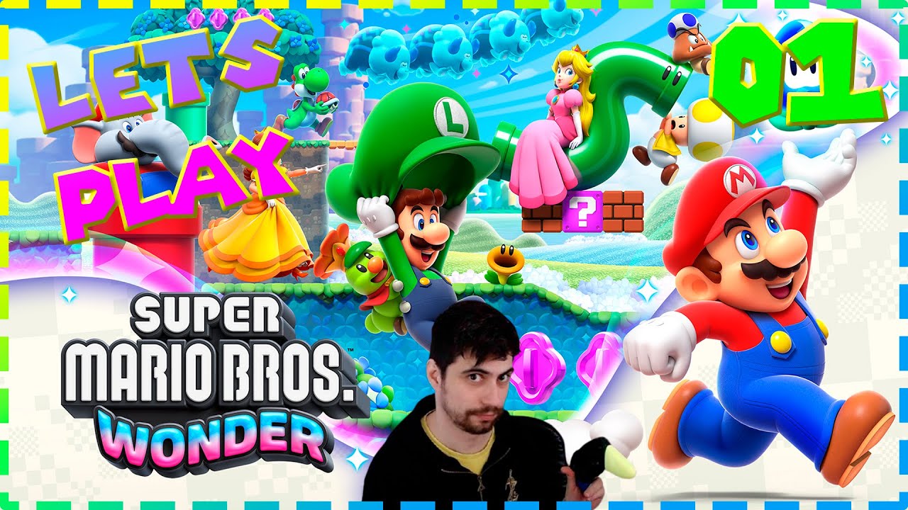 [LETS PLAY] Super Mario Bros Wonder - 01