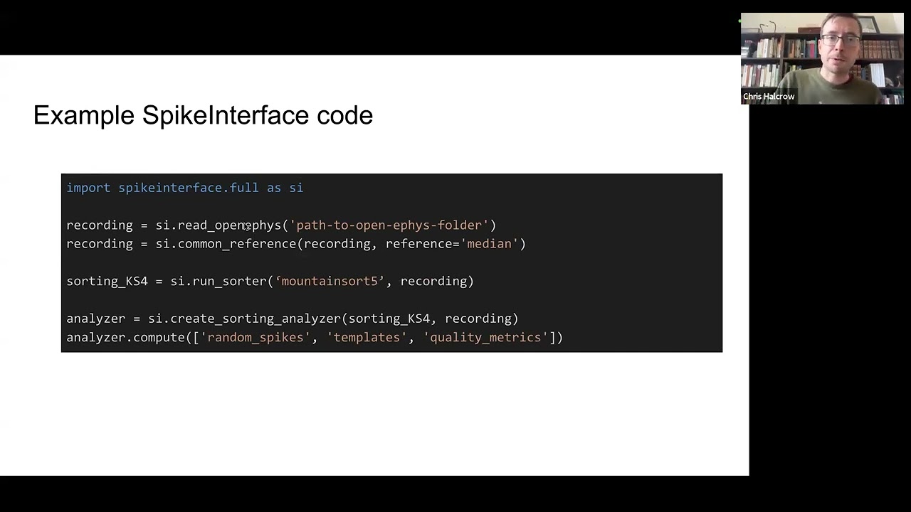 Spike Interface - Chris Halcrow