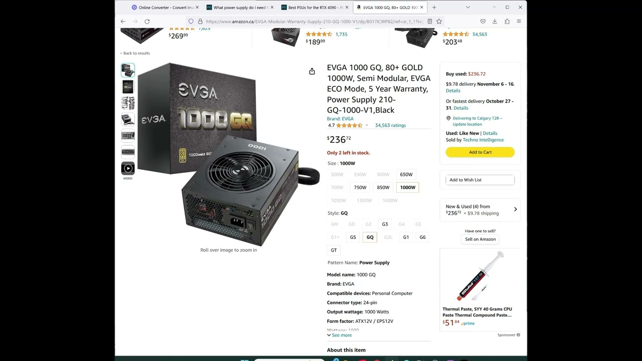 What power supply do I need for a RTX 4090? | RTX 4090需要什么电源？