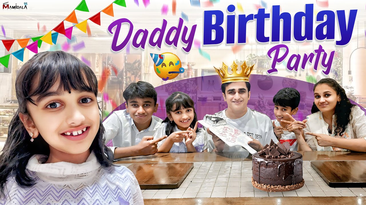 Daddy’s Birthday Party Vlog 🎉 | Family Fun Moments 😍| V5 Family Show