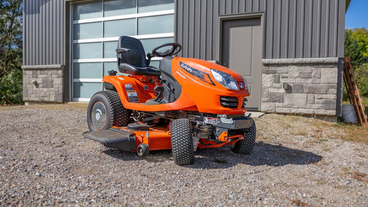 50 HR Review: My Personal Kubota GR2120 Lawn Tractor!