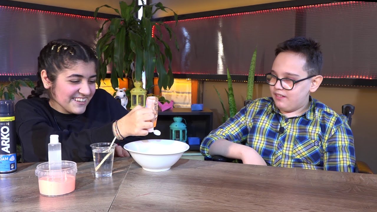 Yarensu ve Efe ile Hey Buraya Bakar mısınız? - ÇOK EĞLENDİK!! Slime Nasıl Yapılmaz?
