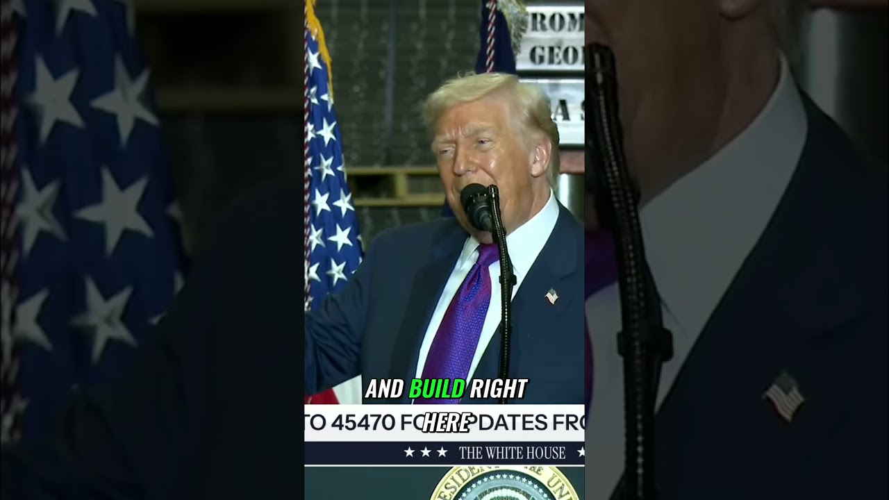 Trump's Economic Policy: USA First, Jobs Protected! #shorts