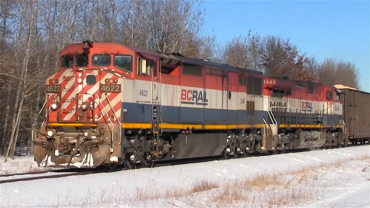 BC Rail in the Upper Peninsula with K5L Canada Blaster