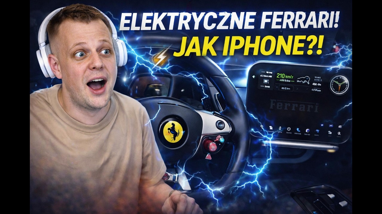 To już nie Ferrari?! Elektryczna rewolucja – Nitro ogląda