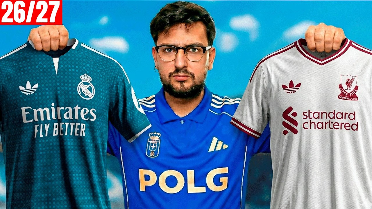 🔥 NUEVAS CAMISETAS FILTRADAS 26/27 | Real Madrid, PSG, Liverpool e Inter 🔥