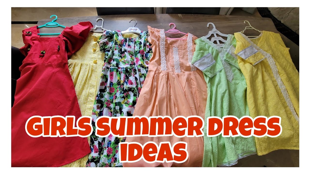 Girls summer dresses ideas || Newborn to 10 years girls frok designs