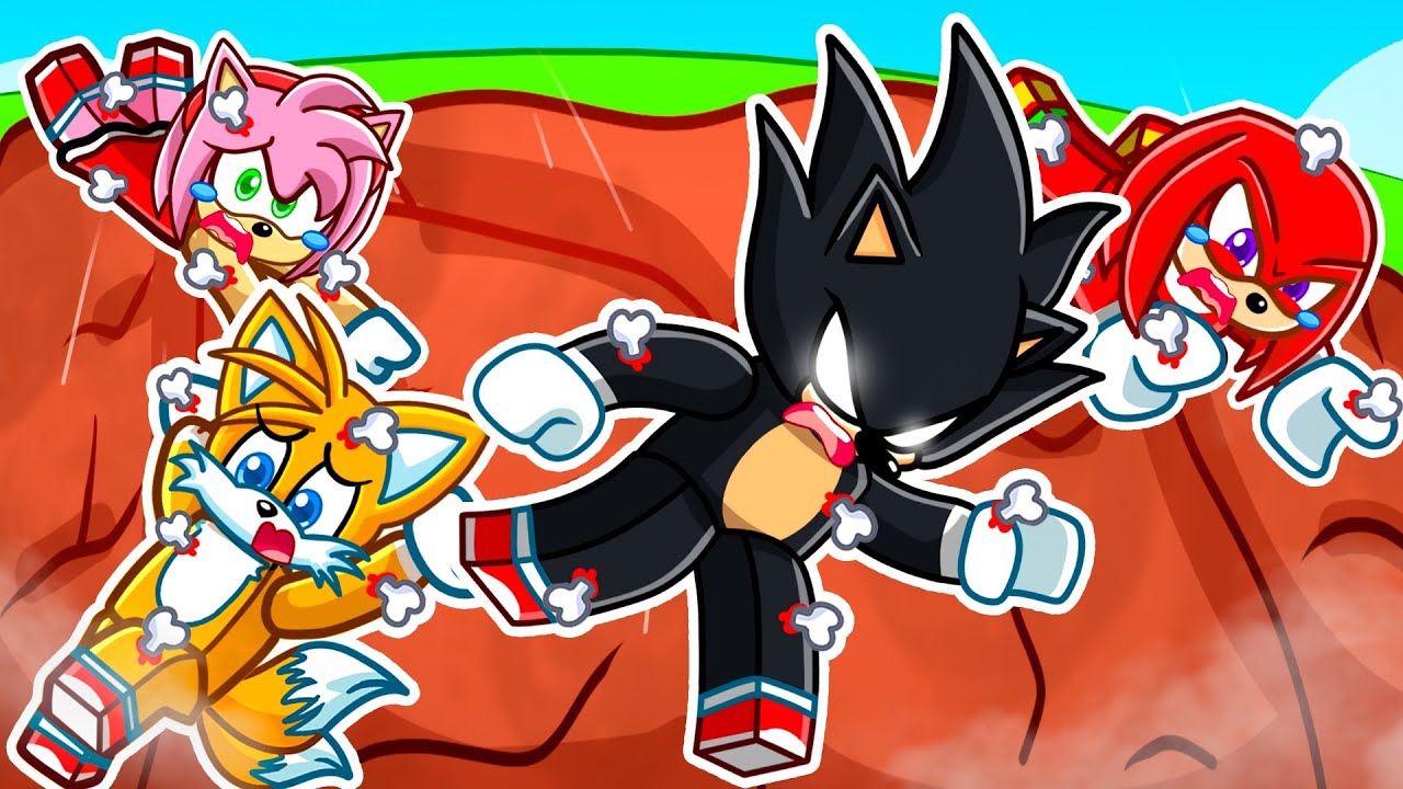 I Became DARK SONIC And BROKE 8,456,435 BONES In Roblox BROKEN BONES!