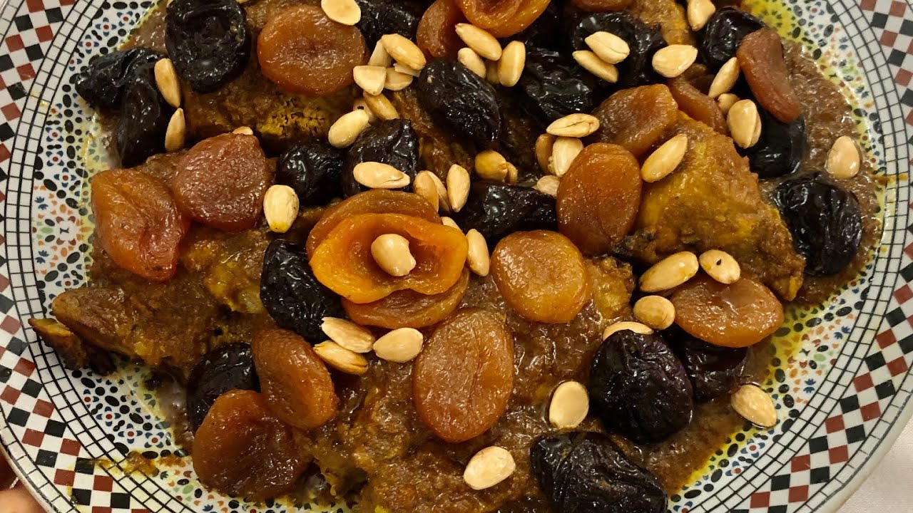 Le secret d’un bon tagine aux pruneaux / طاجين اللحم بالبرقوق