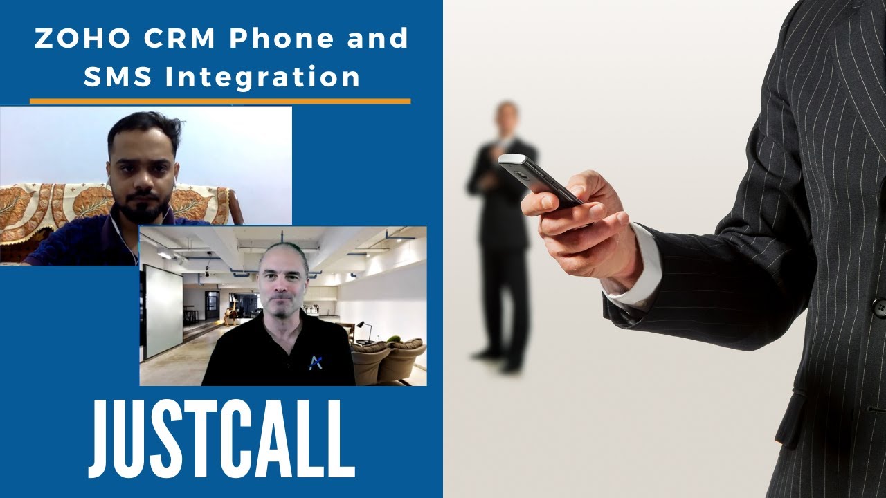 Justcall - Product Demo (SMS and Phone) | ZOHO CRM Phone and SMS Integration for Sales and Support