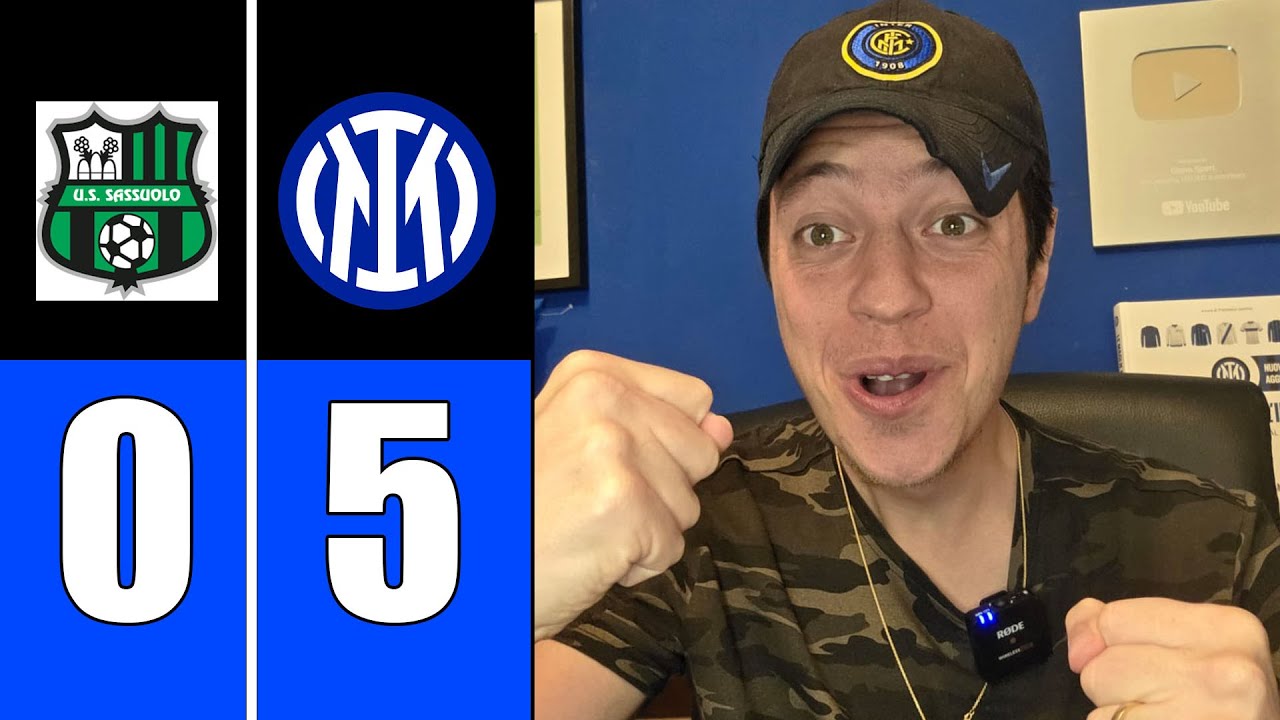 DIMARCO DA PALLONE D'ORO!!! LA MAGIA DI CHIVU nella sua GESTIONE. SASSUOLO INTER 0-5