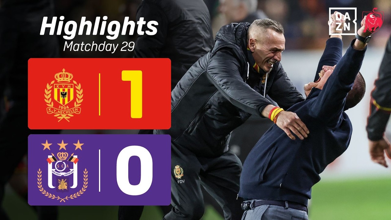 KV Mechelen plaatst zich voor de Champions' Play-offs! 🎆🔥 | KV Mechelen - RSC Anderlecht
