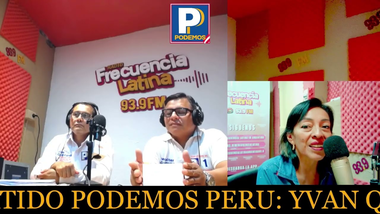 🇦🇷🇵🇪 Peruanos en Argentina tienen sus candidatos: Yván Quintanilla y Walter Gupioc (Podemos Perú)