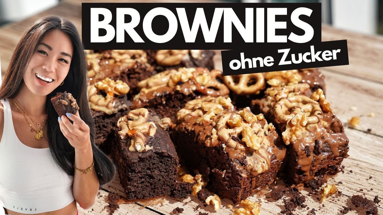 PROTEIN BROWNIES mit Kidneybohnen OHNE ZUCKER | Beste Fitnessrezept