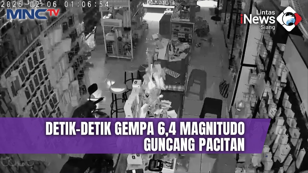 Gempa Magnitudo 6,4 Guncang Pacitan, Warga Panik dan Rumah Rusak | LIS 06/2