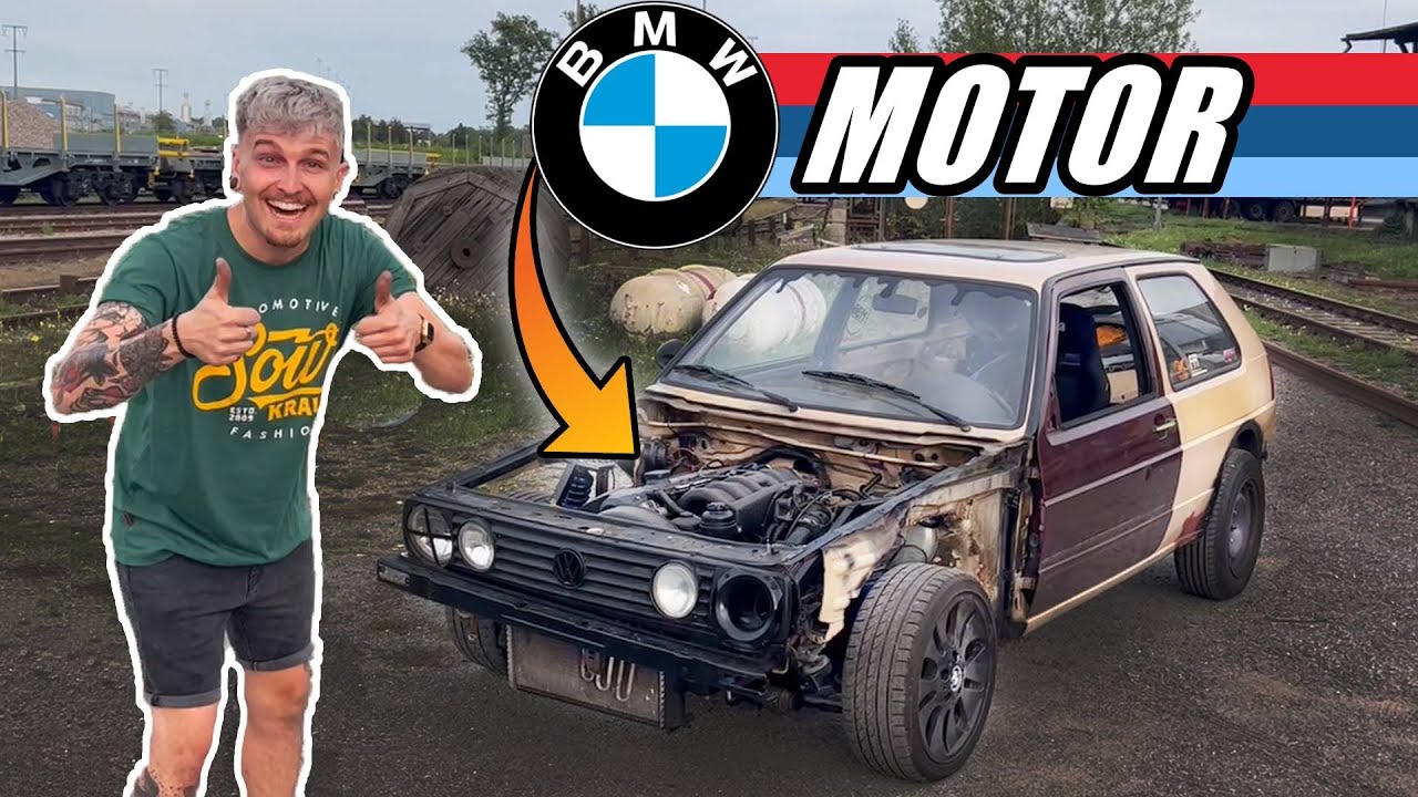 VW GOLF 2 mit 150PS und HECKANTRIEB gekauft!