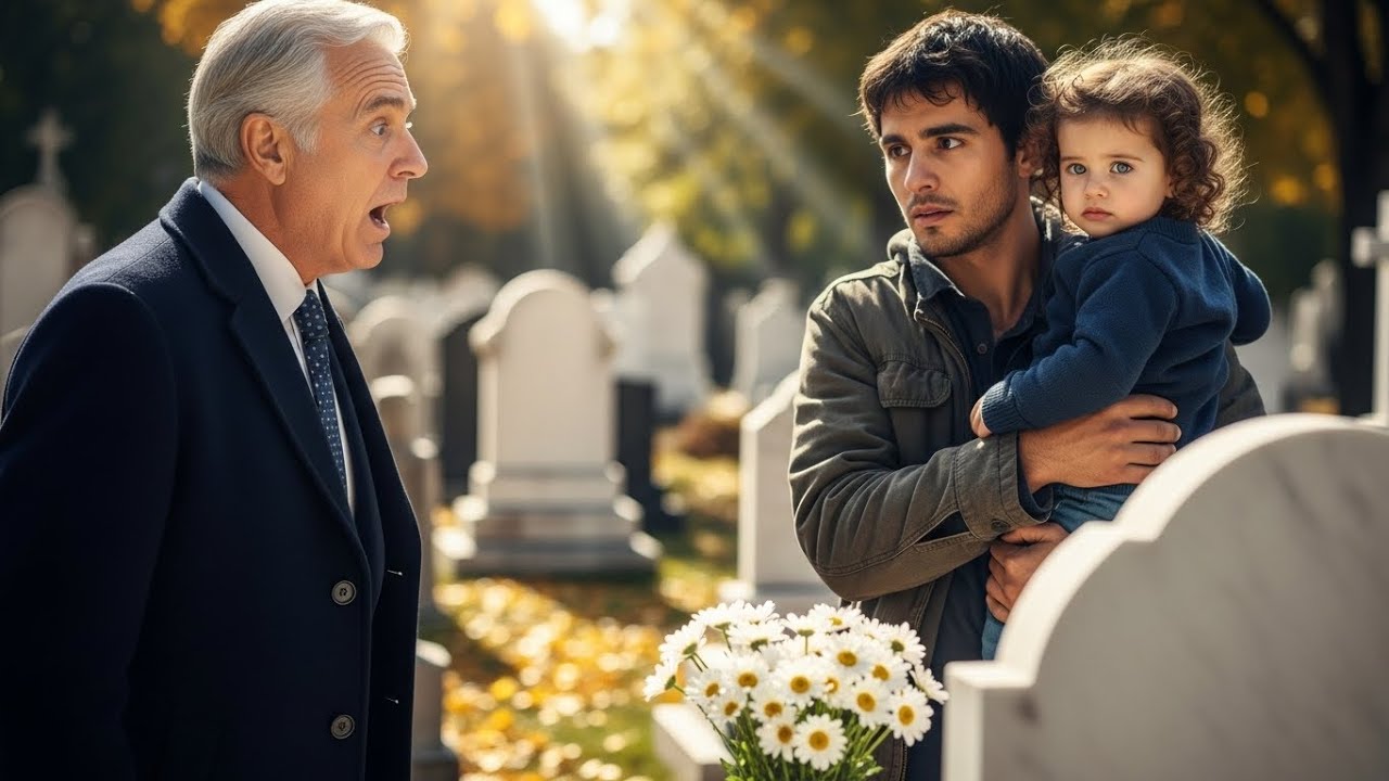 A Wealthy Father Found a Stranger Weeping at His Daughter's Tomb—The Child's Face Told Him All