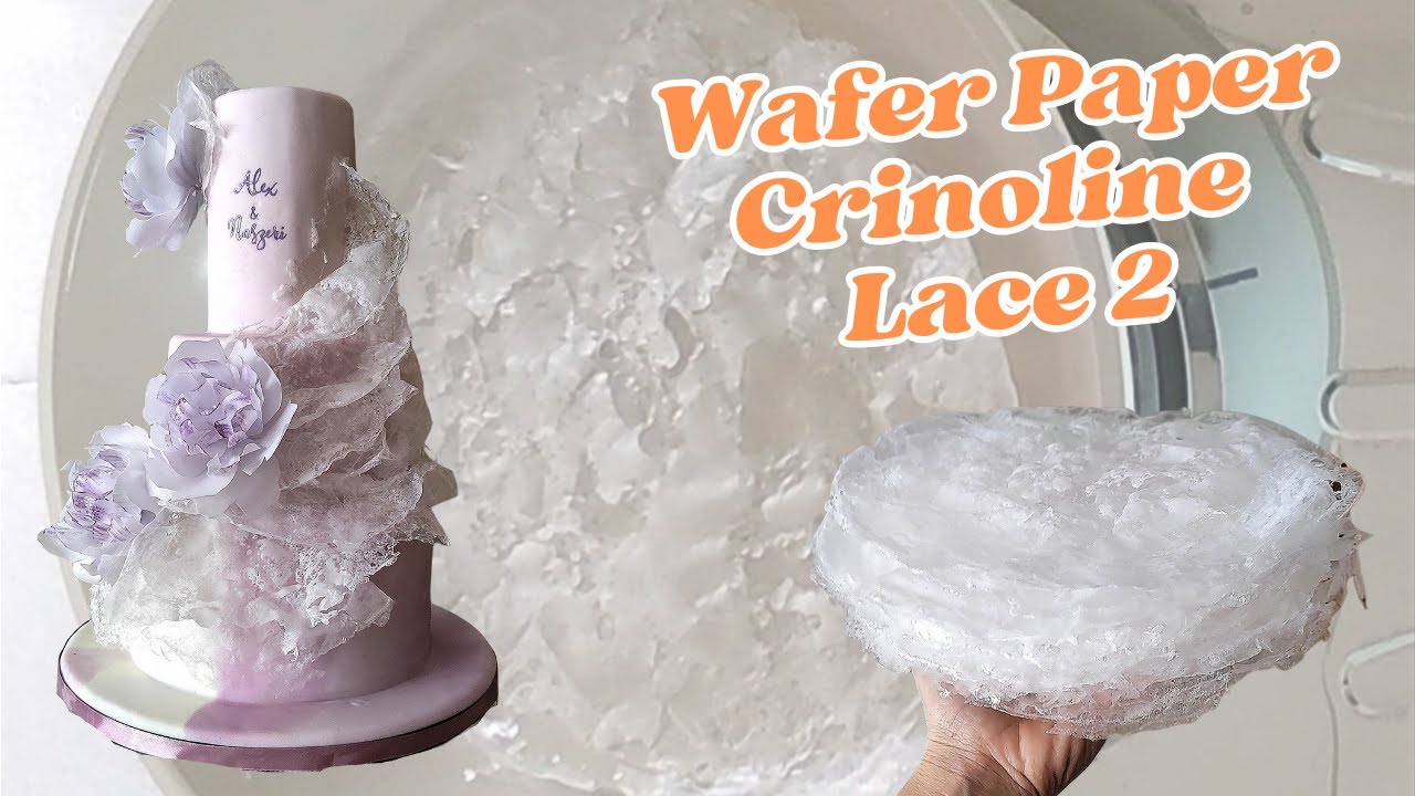Wafer Paper Crinoline Lace (part 2)