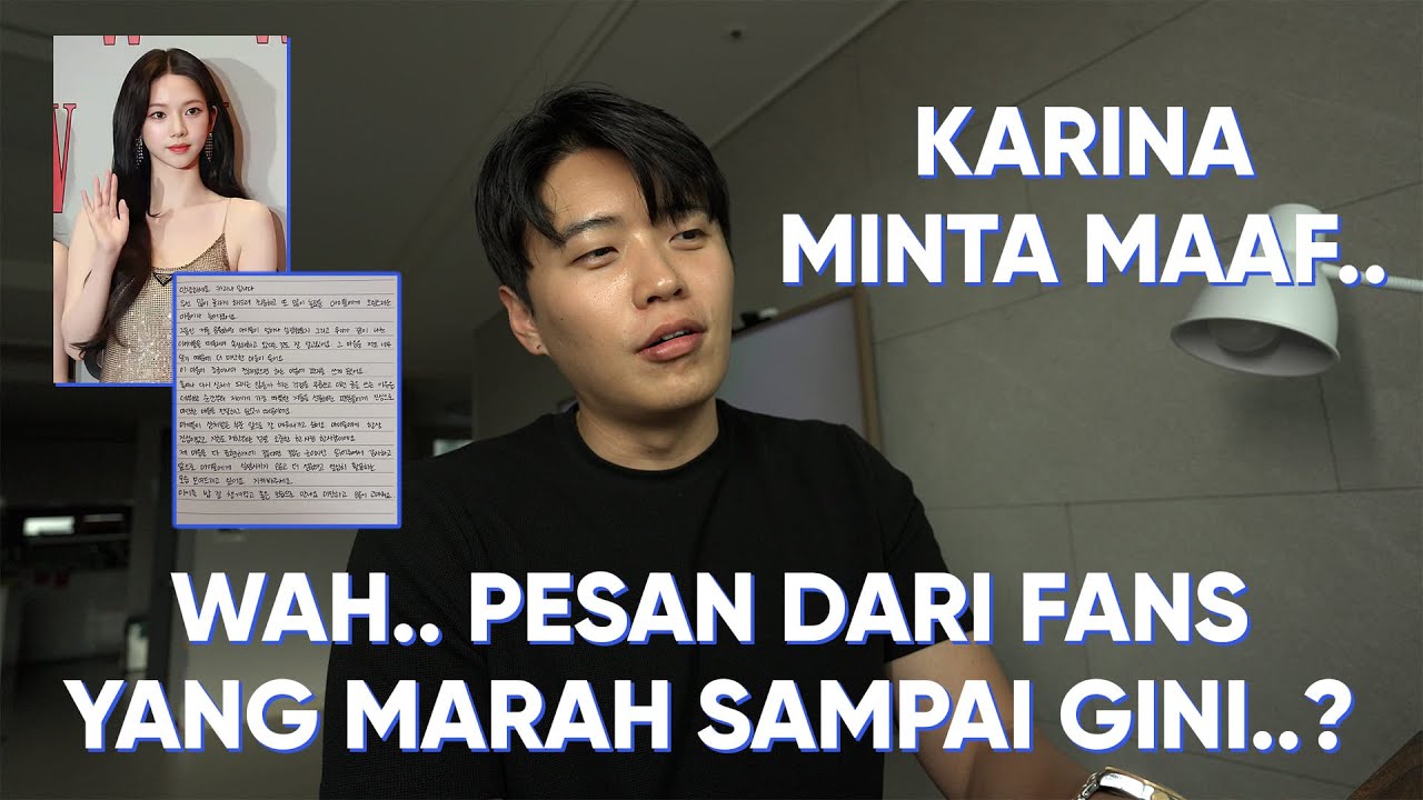 REAKSIKU MELIHAT KARINA MINTA MAAF, Karena pacaran...