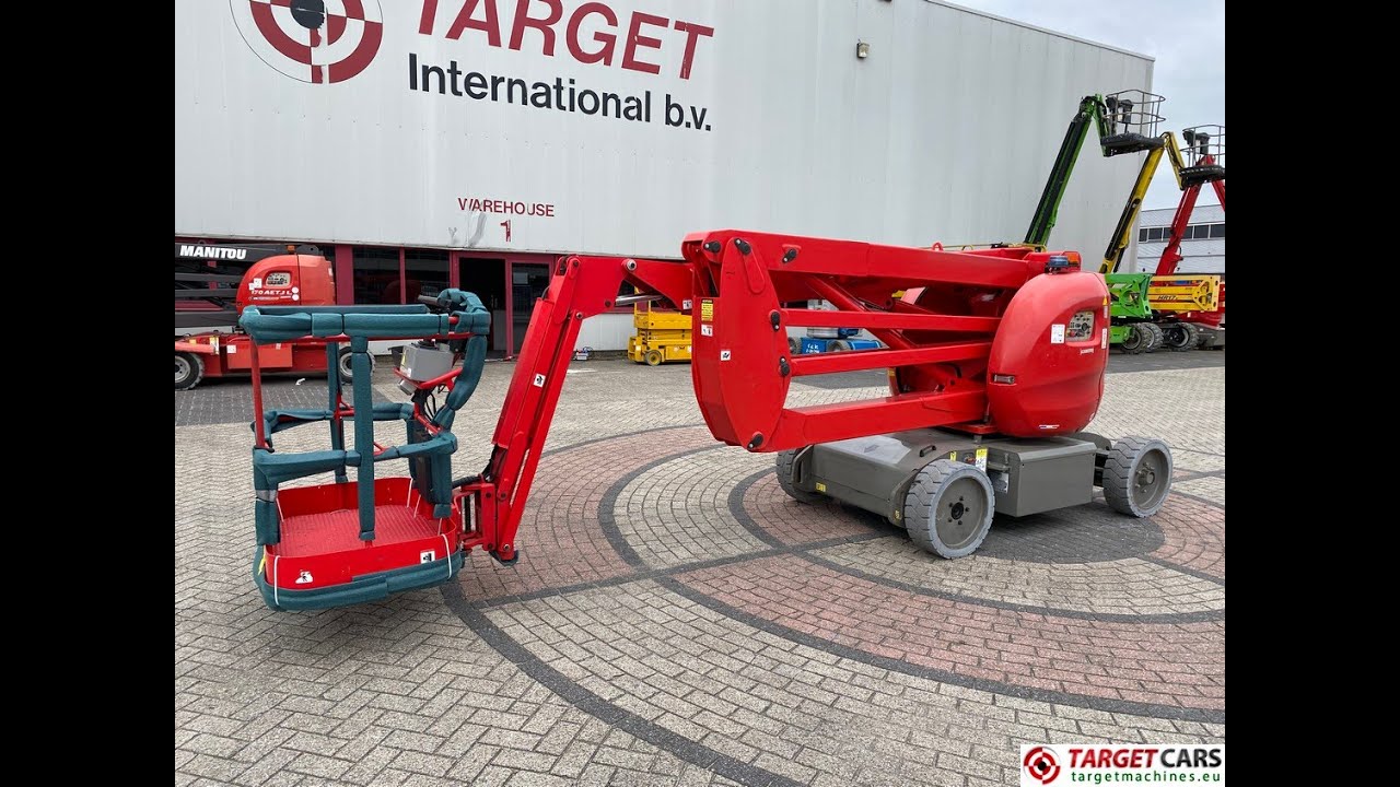 782315 MANITOU 150AETJC ARTICULATED ELECTRIC 150AETJ BOOM WORK LIFT W/JIB 1500CM 2017 H00989508